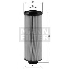 MANN PU855X Diesel Fuel Filter Element - Metal Free | MANN Filters R Us